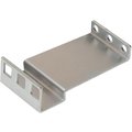 Rack Solutions 1U Bracket, 4-Bends, 3.50In Wide 1UBRK-350